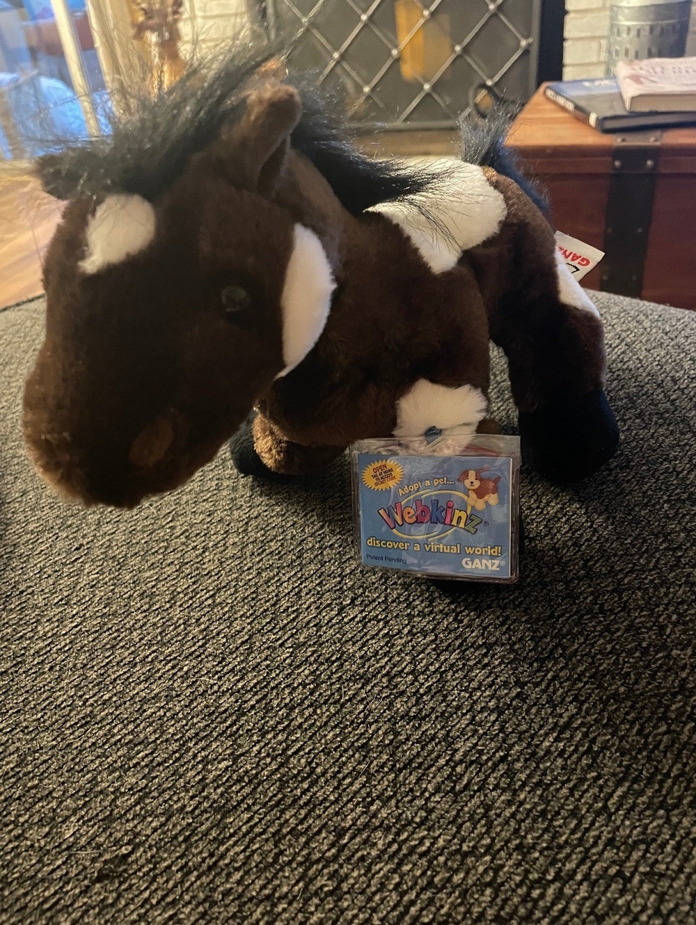 Webkinz Ganz Pinto Horse Unused Assumed Sealed Code Retired Stuffed Plush Toy